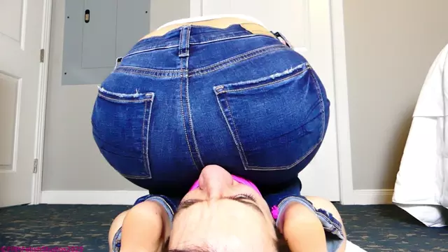 Poster: Filth Fetish Studios - Miss Mia - Worship My Gassy Denim Booty