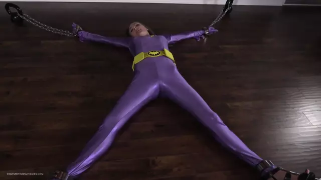 Poster: Batgirl Trapped in Catwoman's Lair