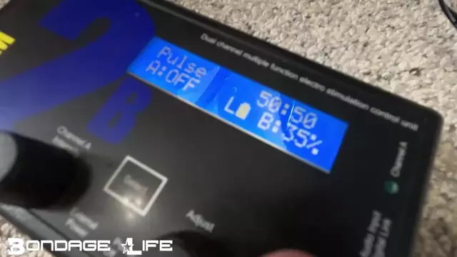 Poster: Bondage Life – Electric Rig – Rachel Greyhound