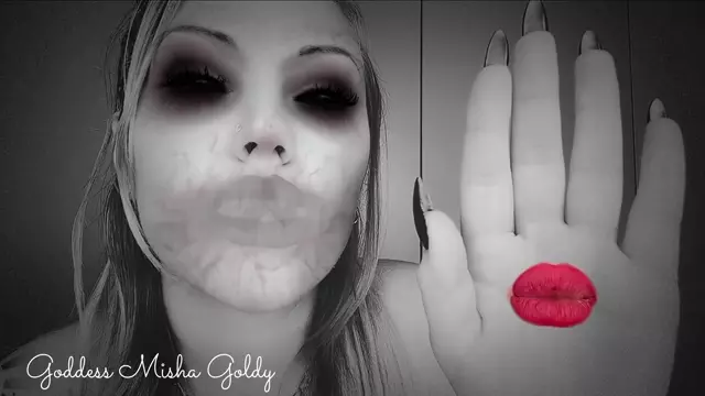 Poster: MISHA GOLDY - Lip Worship - Creepy Edition