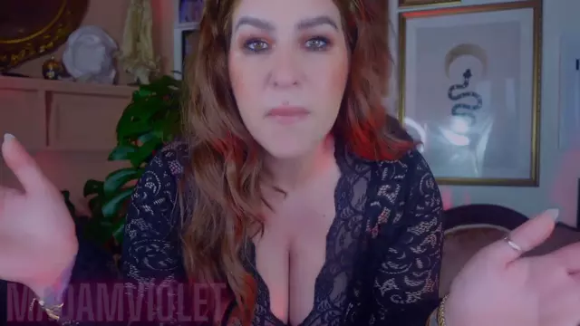 Poster: Goddess Madam Violet - The JOI of and OBEDIENT Dick -Handpicked Jerk-Off Instruction