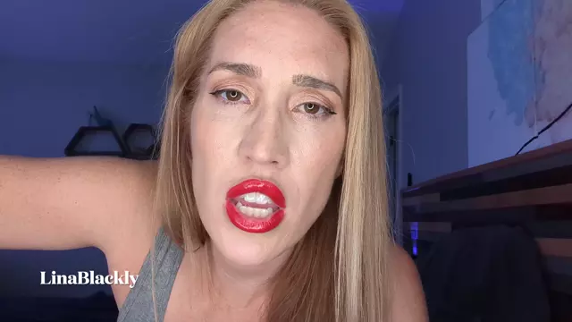 Poster: LinaBlackly - Craving Mommys Shiny Lips -Handpicked Jerk-Off Instruction Poster: LinaBlackly - Craving Mommys Shiny Lips -Handpicked Jerk-Off Instruction