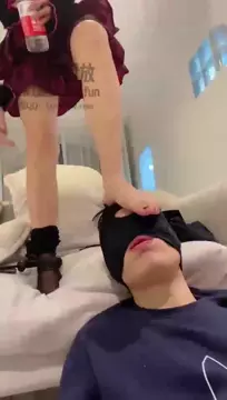 Poster: Chinese Femdom shirley foot worship 2