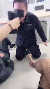 Poster: Chinese Femdom - mistress is making a video call to her best friend