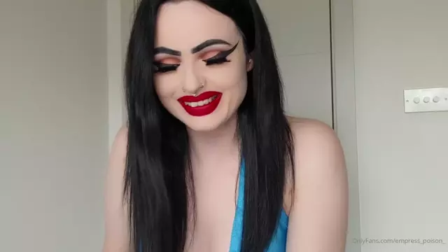 Poster: Empress Poison - Verbal Humiliation JOI -Handpicked Jerk-Off Instruction