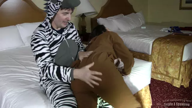 Poster: Cheeky Monkey - Sarah Gregory & John Osborne - AAASpanking