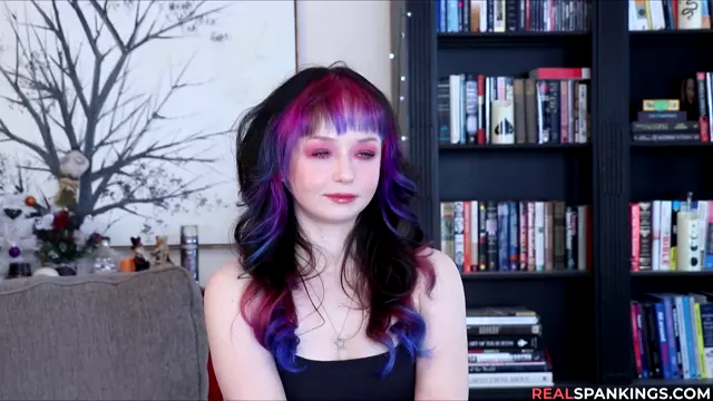 Poster: Real Spankings – Ella: Interviewed And Spanked