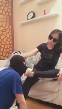Poster: Chinese Mistress Spitting Dert Worship
