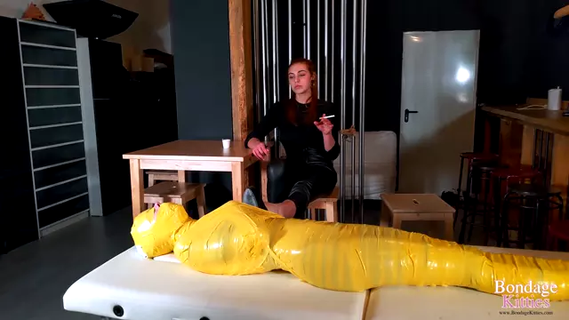 Poster: BONDAGEKITTIES - Mummified Girl 1 Hour Real And Dominated By Lex Poster: BONDAGEKITTIES - Mummified Girl 1 Hour Real And Dominated By Lex