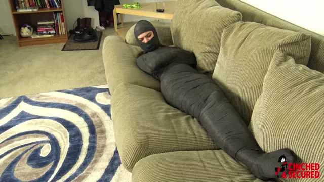 Poster: 1578 - Mother Mummifies Daughter - CinchedAndSecured