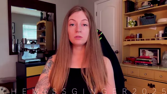 Poster: The Miss Ginger - Sniff Harder Goon Longer - Forget Everything But Me -Handpicked Jerk-Off Instruction