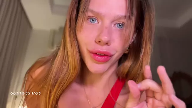 Poster: Goddes Vos - Love Red -Handpicked Jerk-Off Instruction