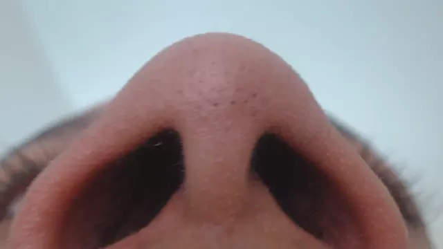 Poster: Fetish Clips And Beyond - Up Close Nose Flare And Nose Pinch - HD 720p